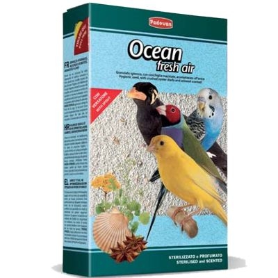 ▷ Ocean Fresh Air 1kg Padovan - Sustrato para Jaulas Aromatizado