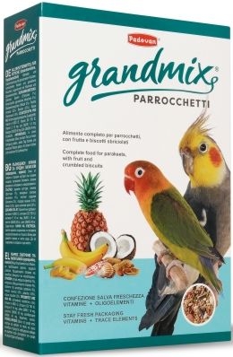 ▷ GrandMix Parrocchetti 400g - Comida para Cotorras, Agapornis y Carolinas