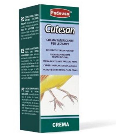 ▷ Cutesan 2ml - Crema Sanitizante para Pájaros (Padovan)