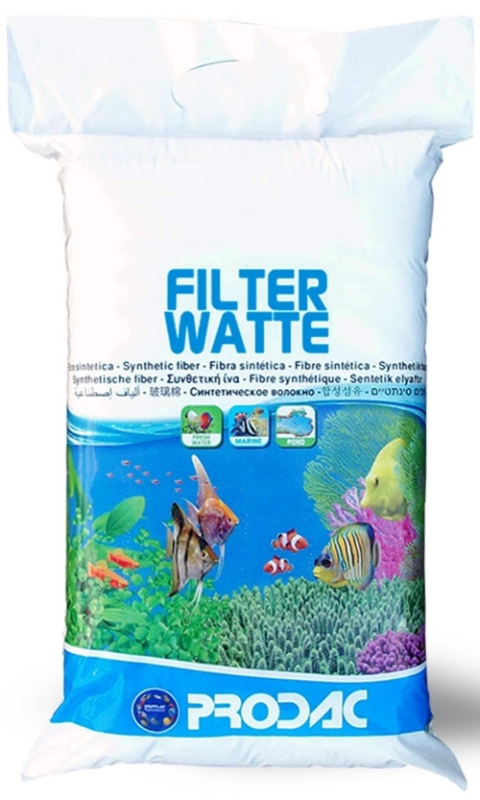 Filterwatte 500gr. Perlón - Filtración de agua de acuario.
