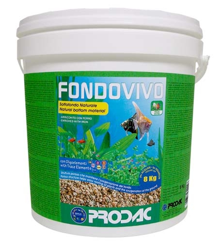 Prodac Fondo Vivo 10 L. 8Kg. - Abono para plantas de acuario.