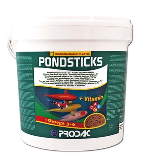 Prodac Pondsticks 1,2kg. Comida para peces de estanque