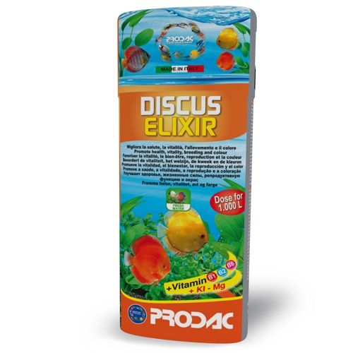 Prodac Discus Elixir 500ml. Vitaminas para peces (Discos)