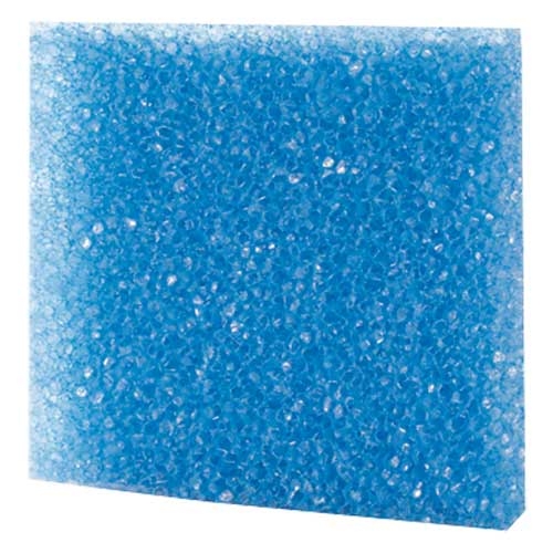 Foamex Azul Grueso 2X50X50 Cm. - Material Filtrante para acuarios o terrarios.
