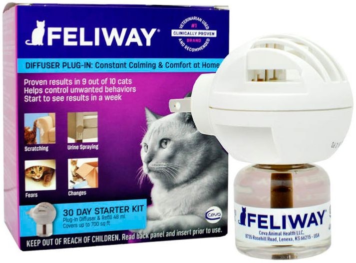 ▷ Difusor Feliway Classic + Recambio 48ml - Difusor de Feromonas para Gatos