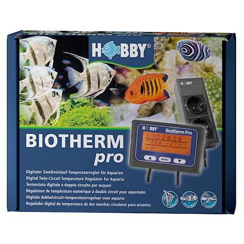 Hobby Biotherm Pro Termostato dos temperaturas para acuario - mascotaencasa