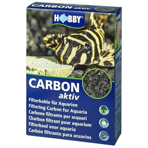 Hobby Carbon AKTIV 1000gr. carbón activado material filtrante para acuarios - mascotaencasa
