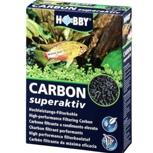 Hobby Carbon Superaktiv  500gr - Carbón super activado para acuarios - mascotaencasa