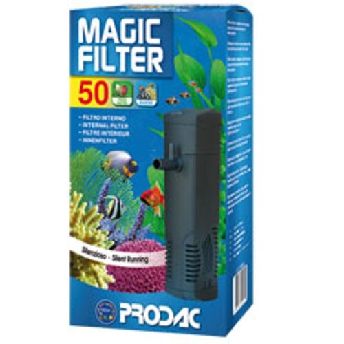 Prodac Magic Filter - Filtro interno para acuarios hasta 60 litros (Silencioso) - mascotaencasa