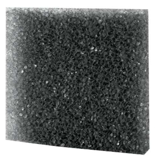 Material Filtrante - Foamex Negro Grueso 5X50X50 Cm.