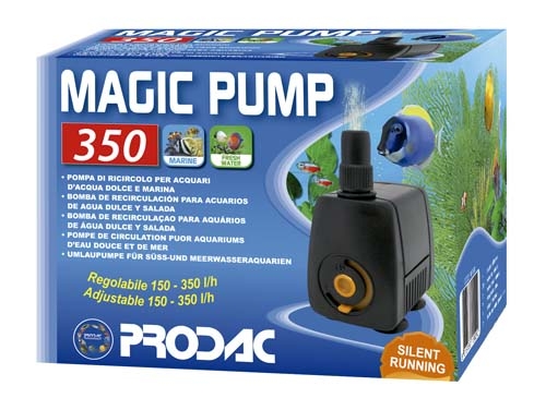 Prodac Magic Pump 350 (150-350L/H) - Bomba De Agua Sumergible Acuario Pequeña