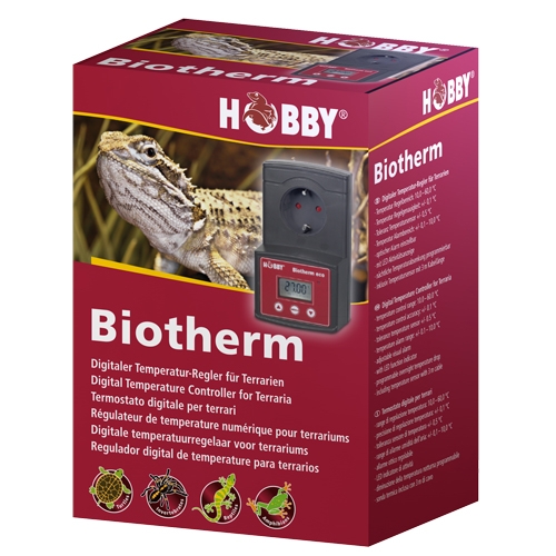 Hobby Biotherm Eco Terra - Termostato con dos temperaturas reptiles - mascotaencasa