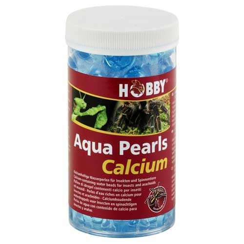 Hobby Aqua Pearls - Agua con calcio para tarántulas y escorpiones - mascotaencasa