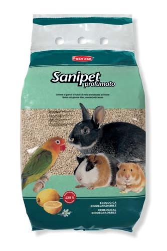 ▷ Sanipet Perfumado 10L - Sustrato Ecológico para Aves y Roedores