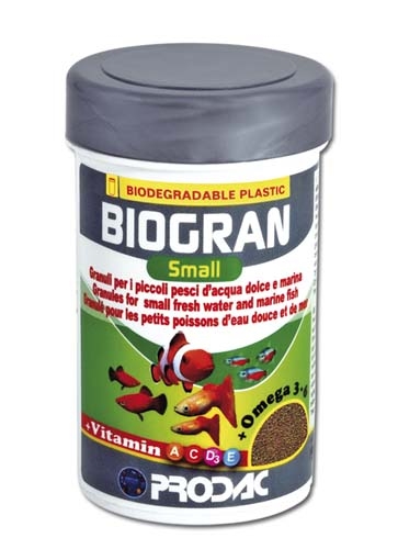 Prodac Biogran Small 250ml - 120gr. Comida en gránulos peces tropicales pequeños