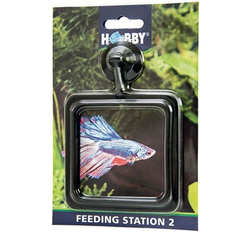Hobby Feeding Station 2 Cuadrado - Flotante para alimentar peces