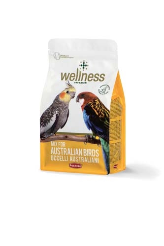 ▷ Pienso Premium Completo para Pájaros Australianos - Wellness Padovan 850g