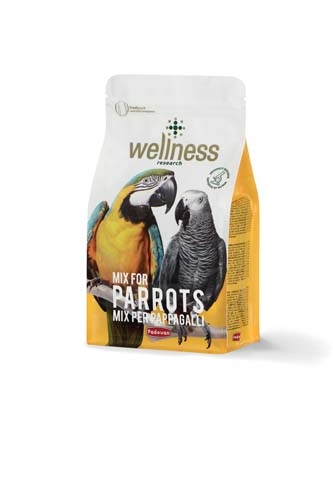 ▷ Pienso Premium Completo para Papagayos - Wellness Padovan 750g