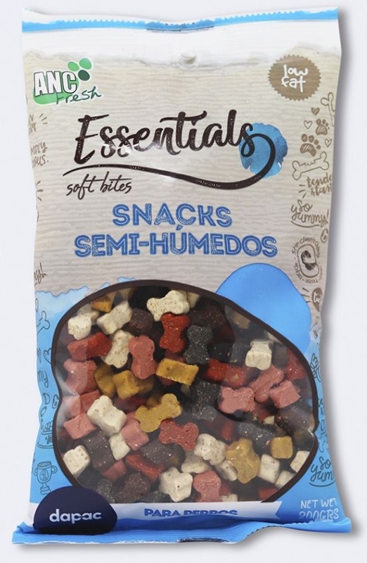 ▷ Snacks Anc Fresh Essentials Mini Huesitos 200g - Premios para Perro Semi-Húmedos
