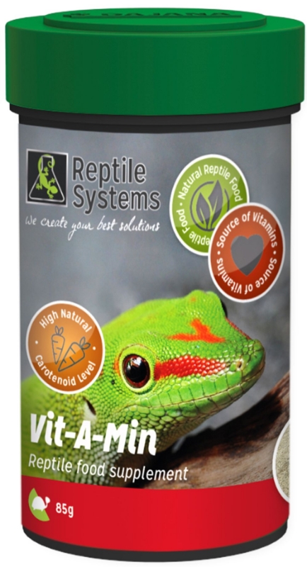 ▷ Vit-A-Min 85gr A la Carte - Suplemento Alimenticio Multivitamínico Completo para Reptiles en Polvo